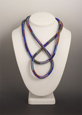 bead crochet necklace