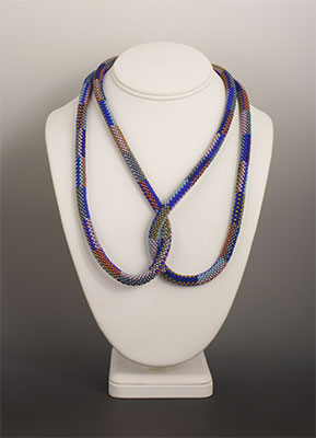 bead crochet necklace