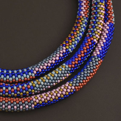 bead crochet necklace