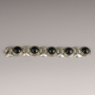 FRed Davis silver bracelet