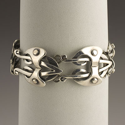 Pedro Castillo silver bracelet