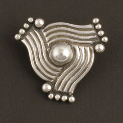 Hector Aguilar silver pin