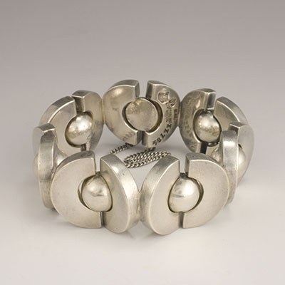 Antonio Pineda Tono silver Saturn bracelet